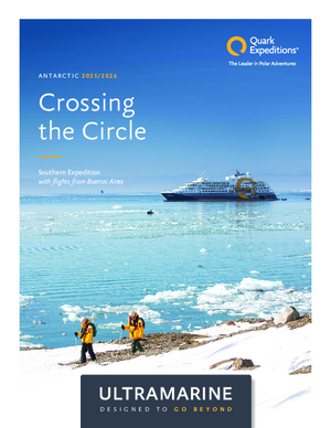 Quark Expeditions Ultramarine Crossing The Circle Antarctic 2025 2026